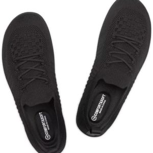 Frank Mully Wide Toe Box Women's Barefoot Walking Shoes - Knitted Fashion Sneakers with Arch Support for Comfort and Sty